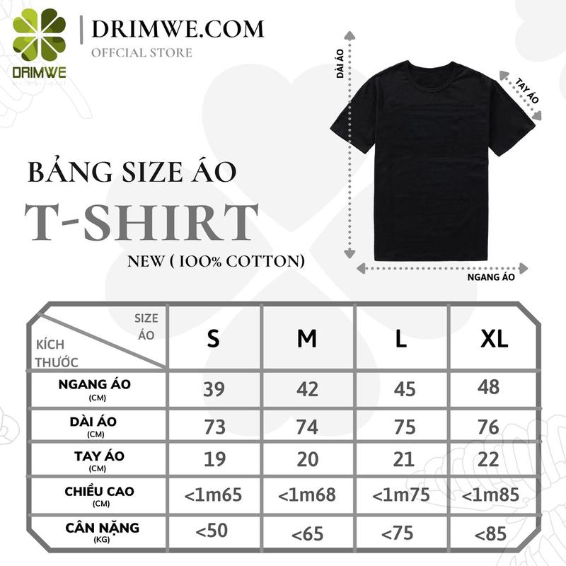 Product Introduction of Áo thun T-Shirt 1/2 Bone Craft DRIMWE nam unisex 0