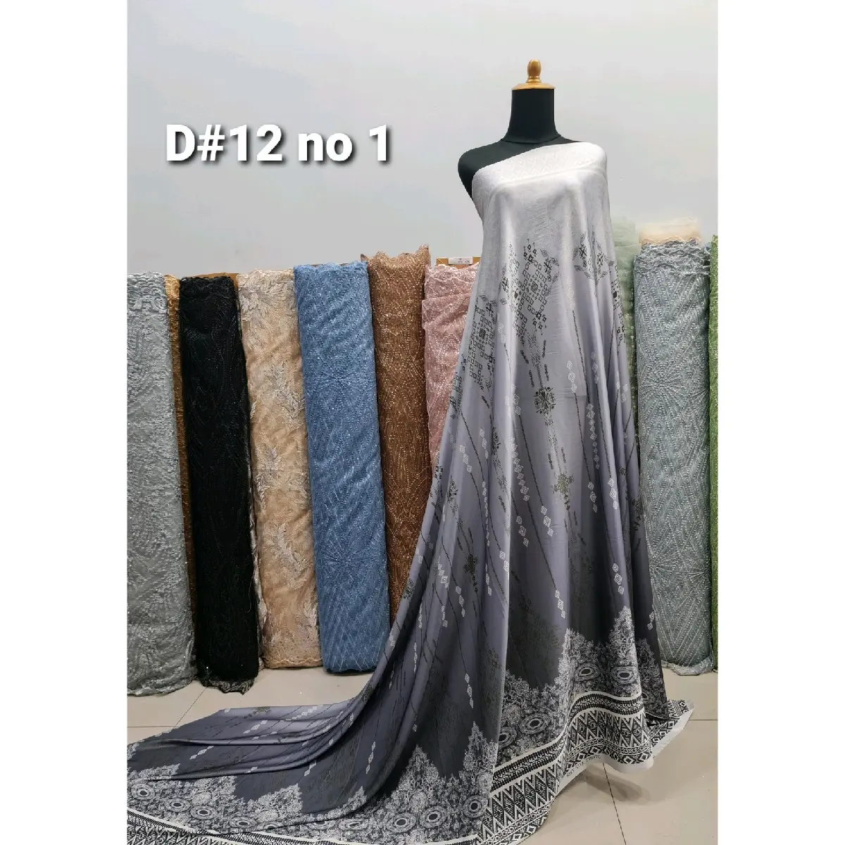 Satin R-namy Gradasi Motif D#12