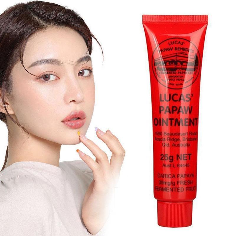 Product Introduction of Kem Dưỡng Da Lucas Papaw Oinment, Chăm Sóc Da Mặt, Son Dưỡng, Dưỡng Ẩm Cho Môi, 25g, Chống Dầu, Làm Khô, Dưỡng Ẩm, V4P1 19