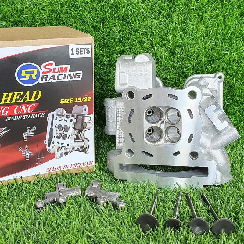 SUPER HEAD JUPITER MX VIXION XABRE MX KING CNC PORTING SIZE 19/22, 20/23, 22/25, 23/26, 24/27, 25/28 7