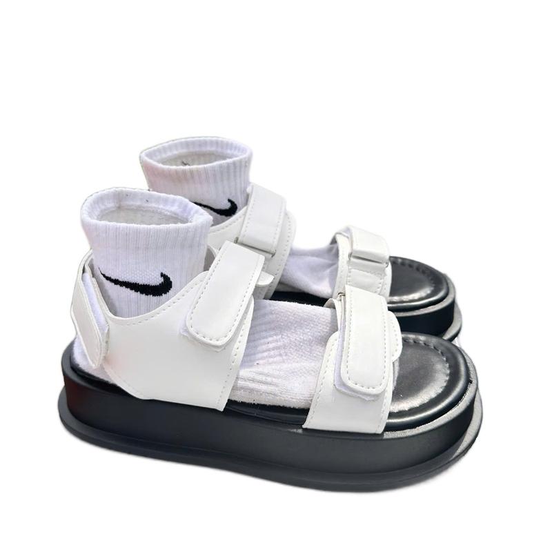 nữ xăng đang dán xé hottrek vyshoesshop dán xé có thể điều chỉnh được rộng chật theo chân - 404 DéP - Giày quai miu dép xuồng 3 phân