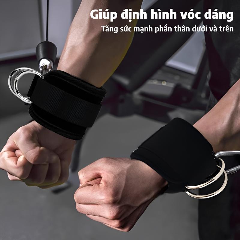 Product Introduction of Quấn cổ chân tập gym,hỗ trợ luyện tập mắt cá chân,bàn chân và chân,vòng chữ D điều chỉnh linh hoạt,dùng trong phòng tập thể dục 5