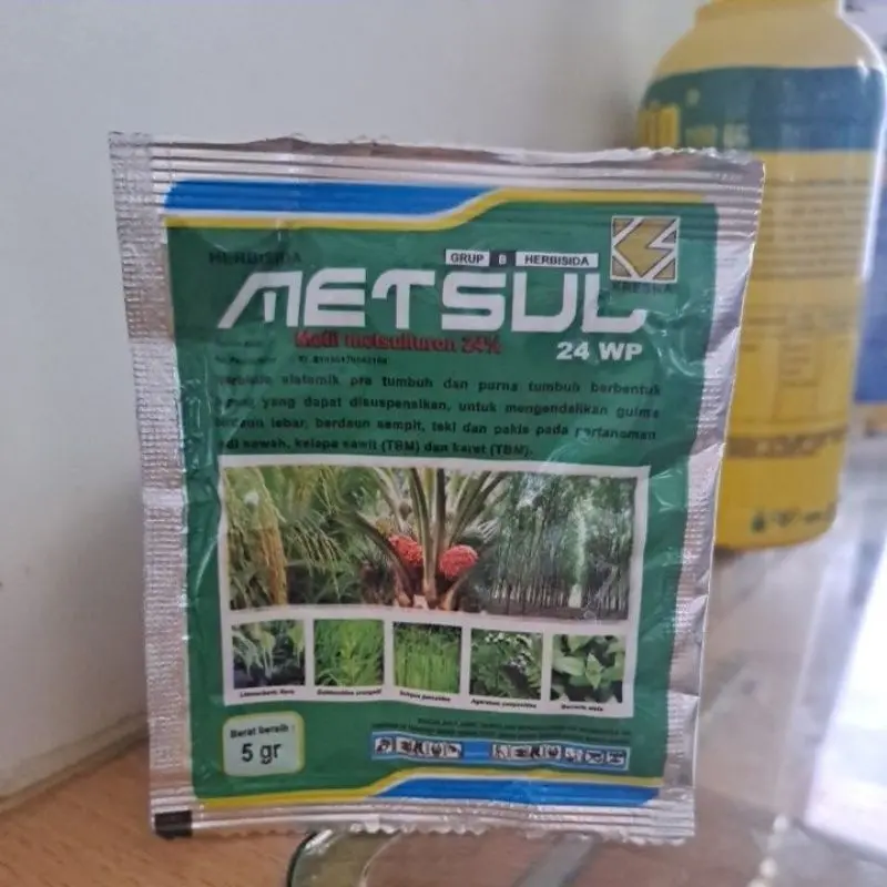 METSUL 24 WP 5 GRAM HERBISIDA ( Metil Metsulfuron 24% )