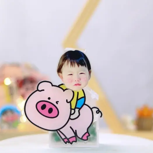 Standee lắc đầu CHẠY BẰNG PIN IN THEO YÊU CẦU quà tặng sinh nhật độc lạ cho người yêu, người thân, bạn bè Toy Đồ Chơi 4