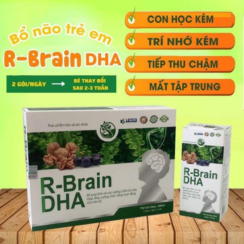 Bổ Não Trẻ Em R-Brain DHA [24gói] -Tăng Cường Trí Thông Minh, Trí Nhớ Và Khả Năng Tập Trung Cho Bé 3