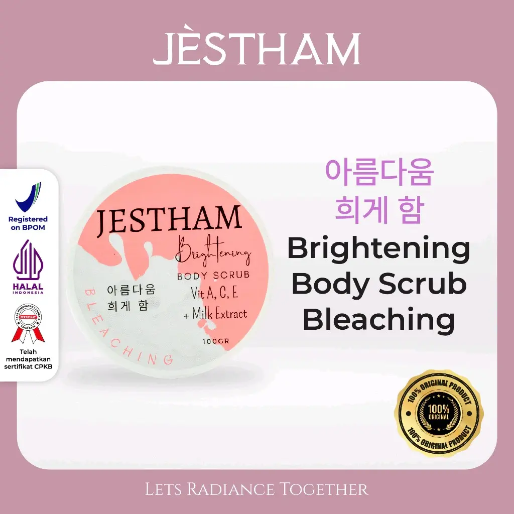 Jestham Brightening Body Scrub