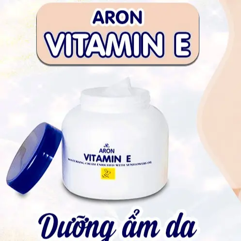 Kem Vitamin E Aron hỗ trợ dưỡng ẩm da hàng Thái lan hộp 200gr 1