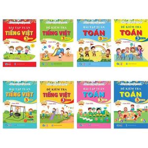 Sách - Đề Kiểm Tra, Bài Tập Tuần, Bài Tập Hằng Ngày Toán Và Tiếng Việt Lớp 3 - Cánh Diều