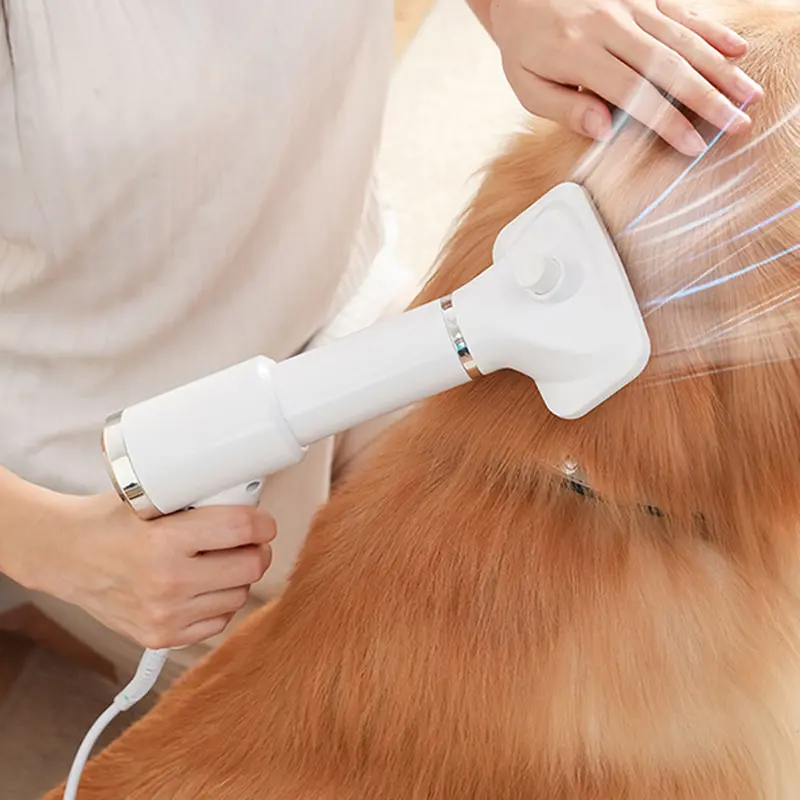 Máy sấy lông thú cưng, 1 bộ, Đa chức năng, thổi đồng đều, chất liệu ABS, 2 trong 1, nhanh khô, thích hợp cho gia đình 3