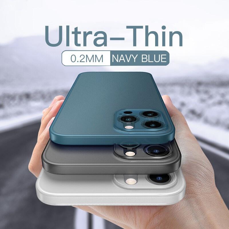 Ốp điện thoại siêu mỏng bề mặt nhám cho iPhone 17, 16 Pro Max, 15 Pro Max, 13, 12, 11 Pro Max, X, XR, XS Max, 14, 15 Plus, 13, 12 Pro, 14 Pro Max, 13 Pro Max, 16 Plus, 17 Pro Max, 17 Air – bảo vệ toàn diện, chống sốc, phủ lớp kính