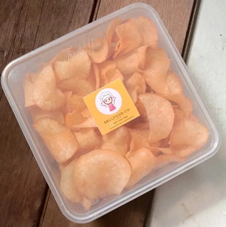 Keripik Singkong Pedas Balado Camilan Snack Food Kripik 3
