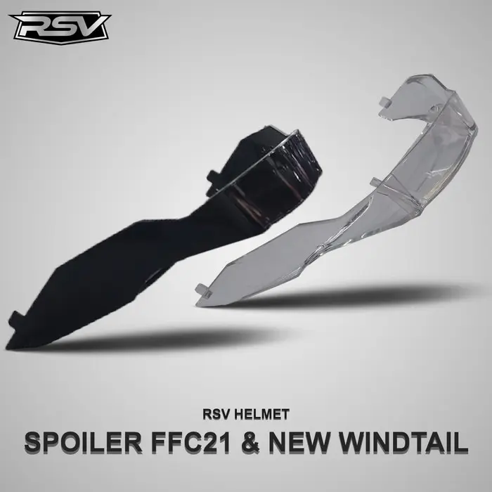 SPOILER HELM RSV FFC21 & NEW WINDTAIL - Clear 1