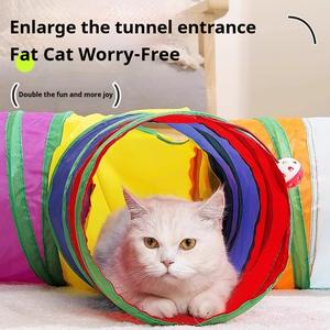 Mainan dan Katil Terowong Kucing, Berwarna-warni