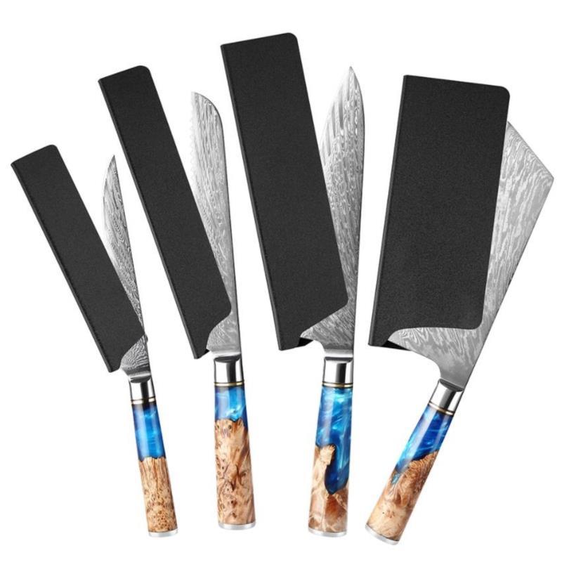 Product Introduction of [RSW]Kitchen Kife Sheath Chef Knfe Santoku Sushi Sashimi Cleaver Slicing Tools 19