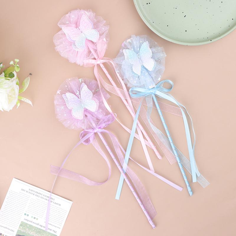 Product Introduction of [zfe]Cute Butterfly Magic Stick Fairy Wand Princess Cosplay Props Wand For Girls Birthday Halloween Party Supplies 12