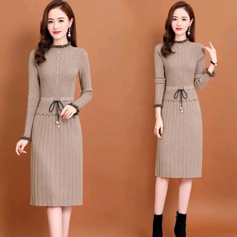 Váy len hàng nhập Quảng Châu