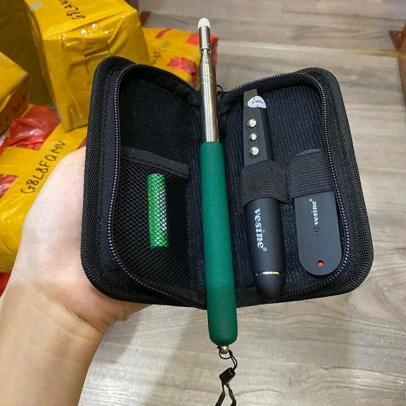 Combo bút trình chiếu và que chỉ bảng