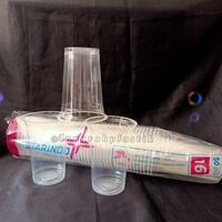 Gambar Gelas plastik starindo 14 oz dan 16 oz + tutup - tutup datar 14 oz dari Anugrah Plastik_NEW Kota Surabaya 1 Tokopedia