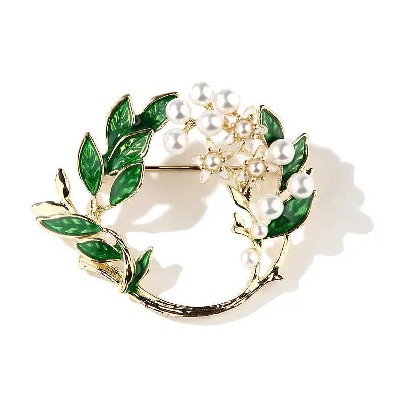 Fashion High-Grade  Elegant Brooch Gardenia Brooch Creative Accessories