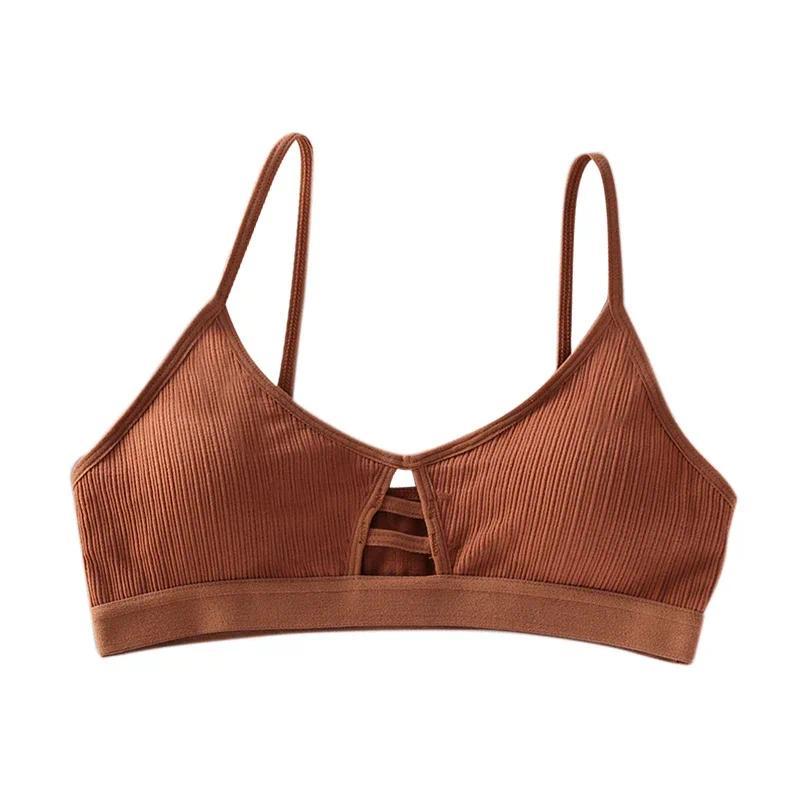 Product Introduction of 1 pcs New Women Cotton Sports Bra Tube Top Crop Female Seamless Underwear Tube Bra Wireless Bralette Lingerie Cropped Bandeau 7