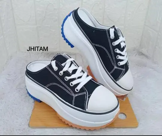 Sepatu Sandal Wedges Fashion Korea Jolief