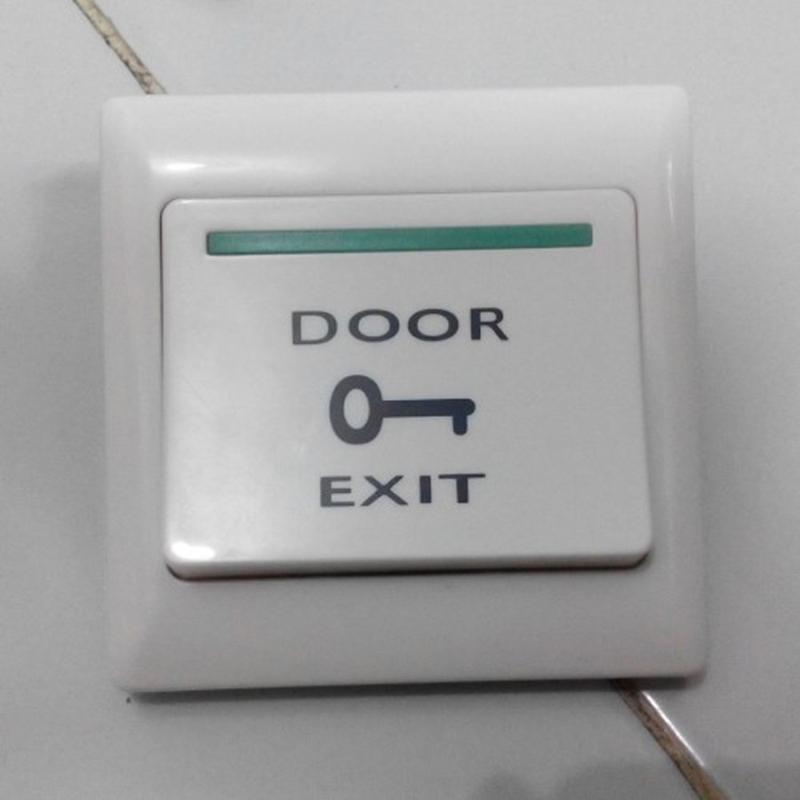 Exit Button Manual | Akses Kontrol Pintu | Tombol Keluar Akses Pintu 2