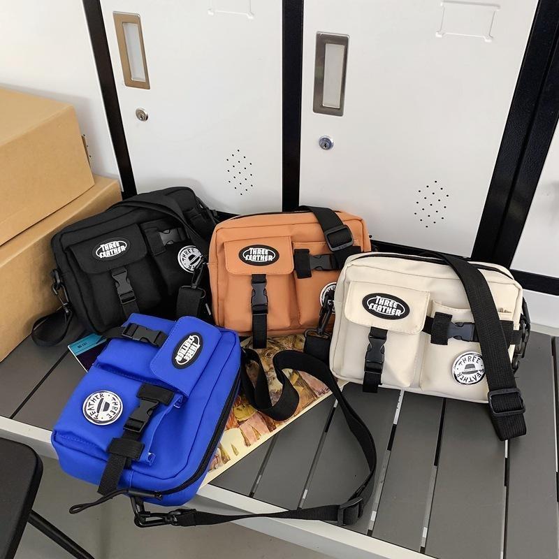 Túi đeo vai nam nữ vải canvas, phong cách đường phố T11 Bag Đeo Chéo 2