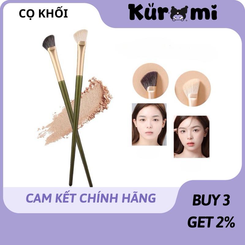 Cọ Khối Cọ Xéo Đánh Khối Mũi Đầu Vát Dẹt Lông Mềm Mại Dễ Dàng Sử Dụng Tạo Hiệu Ứng 3 Chiều Tự Nhiên kuromi cosmetics
