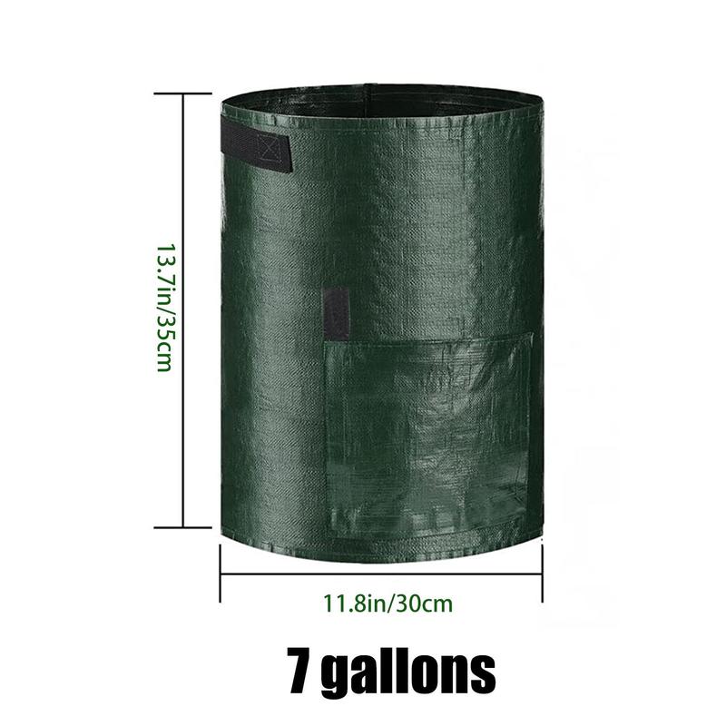 Potato Planting Bag, 2pcs/set Multifunctional Planting Bag with Handle, Planting Pot for Onion, Fruit, Tomato, Carrot 1