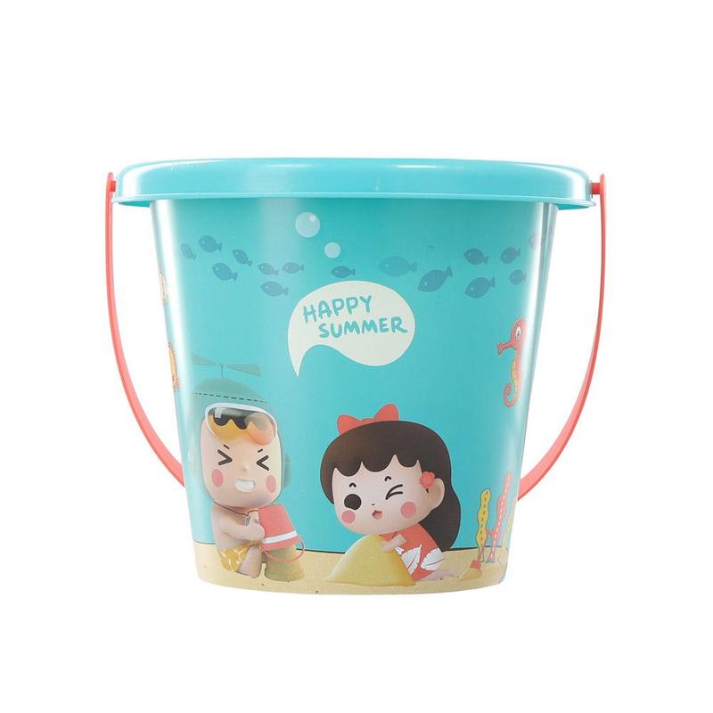 Product Introduction of Travel Beach Toys  Beach Toys Set With Sand Rake Watering Can Bucket Shovels Rakes Models Play Tools 40