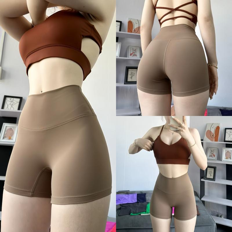 Quần Short Đùi Nữ Chất LuLu Co Giãn Tập - Gym - Yoga - Aerobic Q2