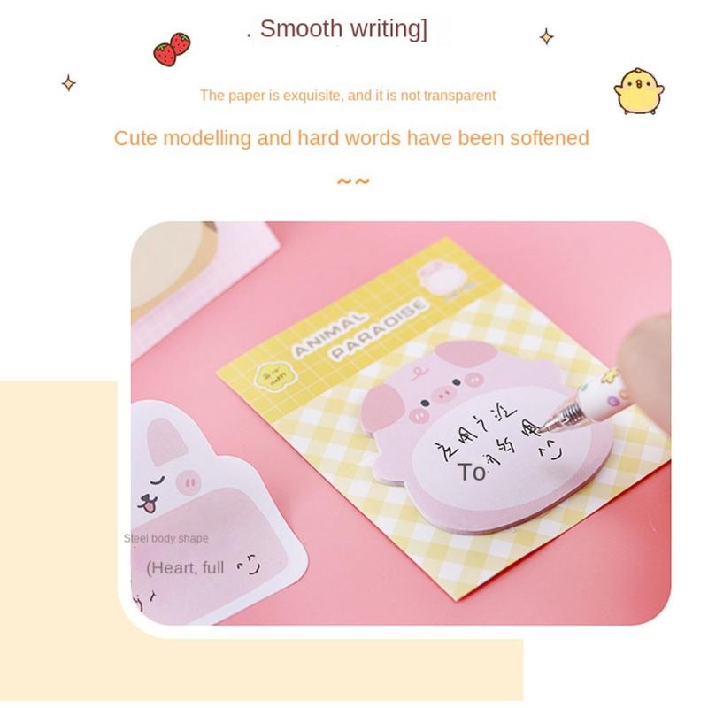 Product Introduction of Giấy Ghi Nhớ, CƠ QUAN VĂN PHÒNG, Nhãn Dán Văn Phòng Phẩm, Ghi Chú Tự Dính, Ghi Chú Dính Hình Động Vật, Sổ Tay, Thiết Kế Hình Chim Cánh Cụt Và Gấu Dễ Thương, Giấy Ghi Nhớ Dính, Sáng Tạo Và Dày Dặn, Thích Hợp Làm Quà Tặng Trẻ Em 13