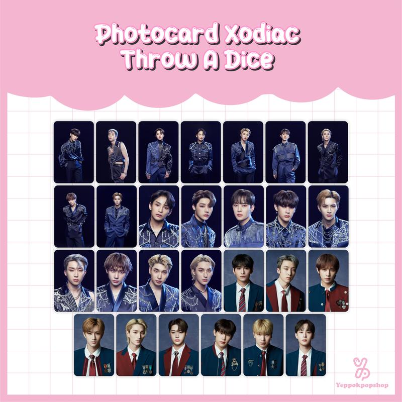 PHOTOCARD XODIAC THROW A DICE ALL MEMBER ISI 27 PCS 0