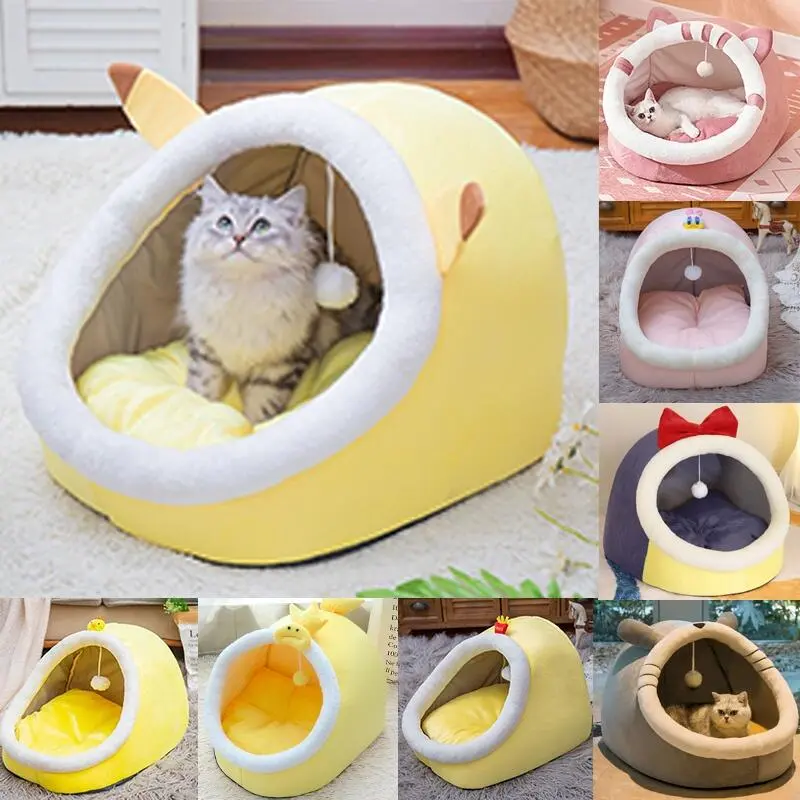 Dog Cat Cats Bed Washable Pet Home Sleep house for Shih Tzu