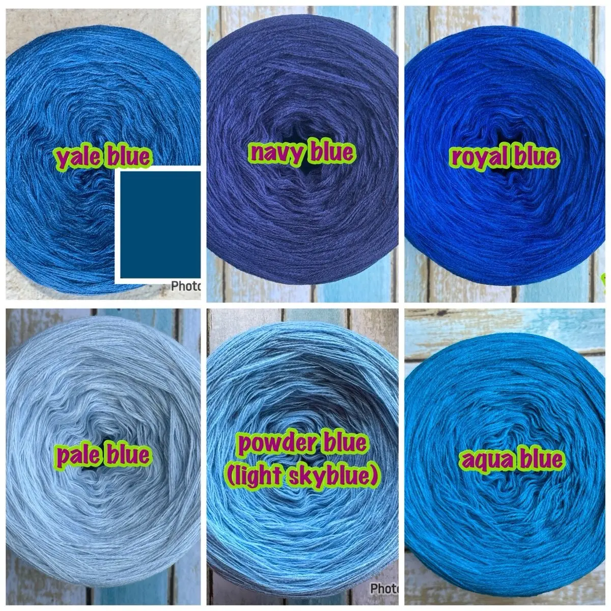 SHADES OF BLUE 4 PLY SOFT INDOPHIL