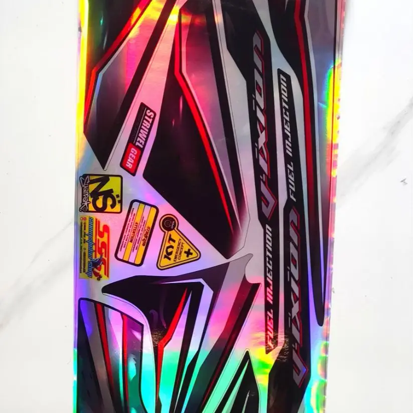 Stiker Striping Ori Hologram Yamaha Vixion 2012 Motor