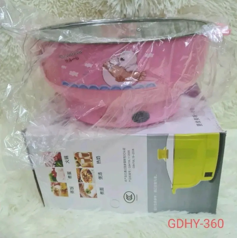 Nồi Lẩu Điện , Nồi Lẩu Đa Năng Vung Kính Size 28 cm 2