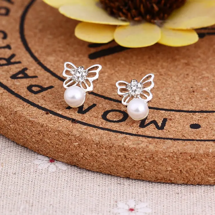 Anting wanita elegan Anting princess round high quality Grade original store cantik elegan 1222 4