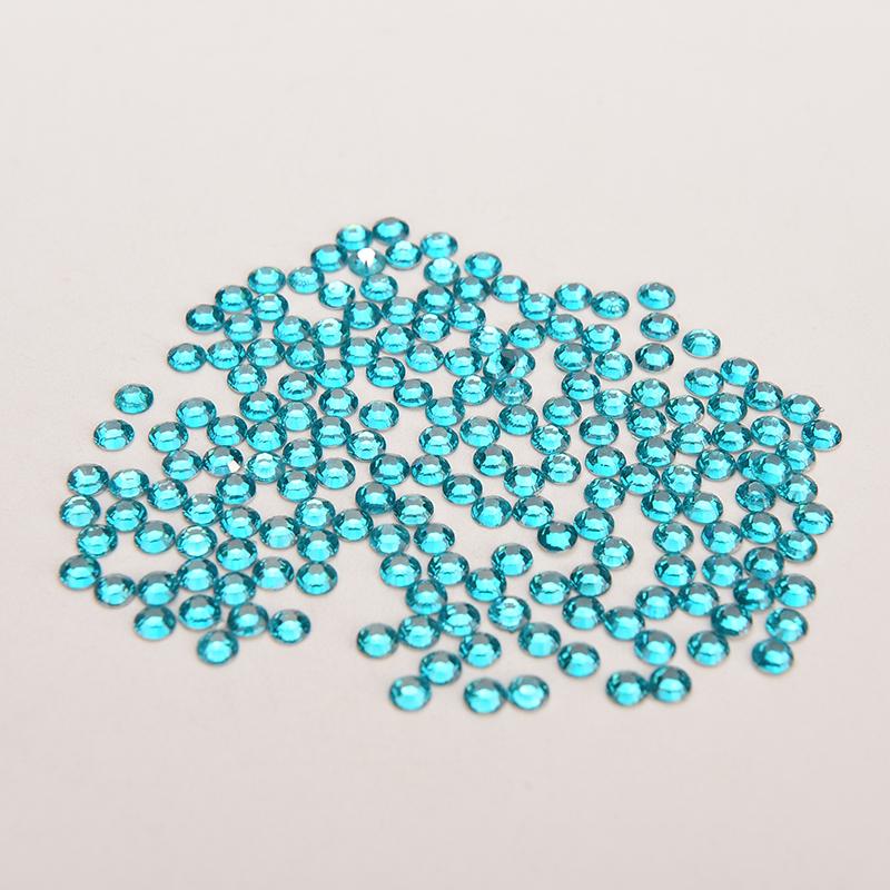 Product Introduction of Lots 1000Pcs Rhinestone Facets Flatback Crystal Round Beads Nail Art DIY 4mm New 15