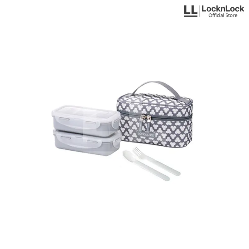 LocknLock Lunch Box Clover Bag 350ML - HPL752C 0
