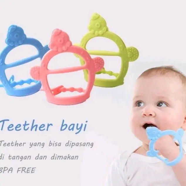 Gelang Teether Bayi/Mainan Gigitan Bayi