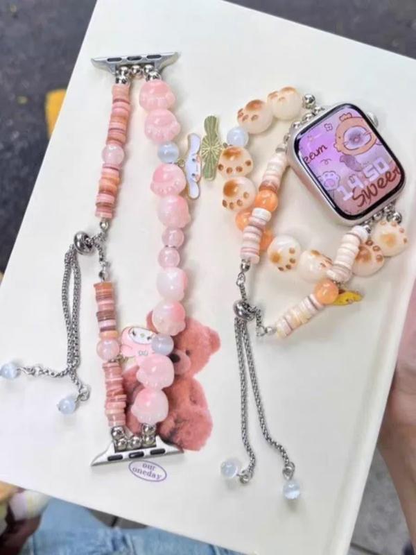 Product Introduction of Ladies Strap For Apple Watch Ultra 2 band 49mm 45mm 41mm For iWatch Series 9 8 7 6 5 SE 44mm 40mm Bodhi Seashell Metal Bracelet 5