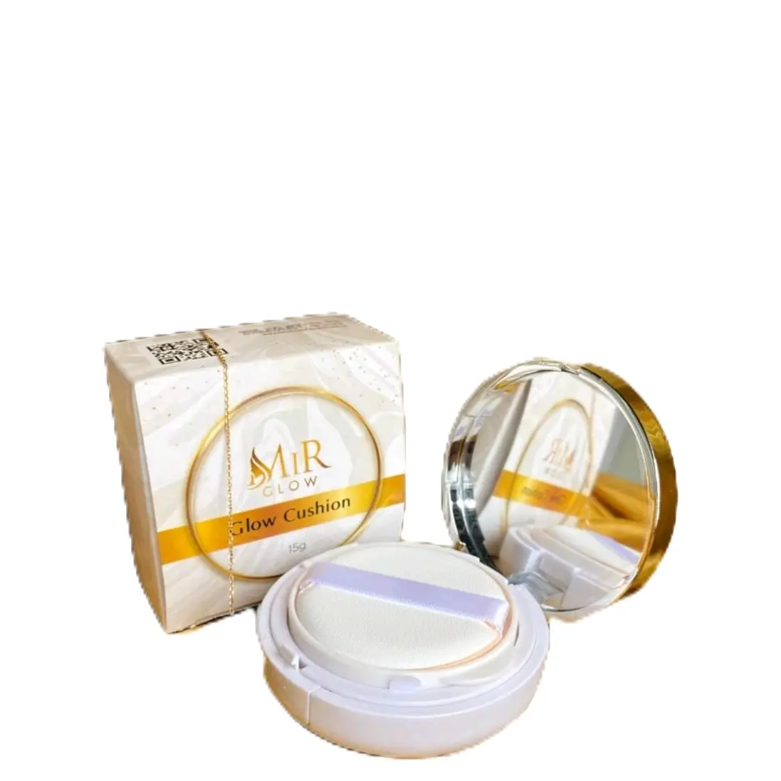 CUSHION GLOWING MIR GLOW Concealer Foundation Wajah