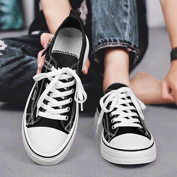 Giày Sneaker Nam CHAO SHOES G3005 Chất Vải Canvas Kiểu Dáng Hàn Quốc Dễ Phối Đồ 9