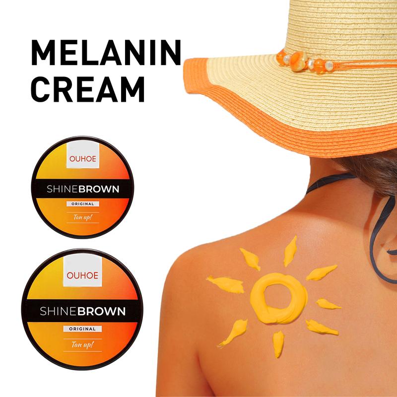 Product Introduction of OUHOE Darkening Cream Aloe Vera Gel Sunburn Repair Gel Summer Beach Bronzer Tanning Booster 1