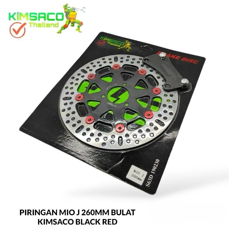 Kimsaco Piringan Mio J 260mm Bonus Breket MioM3 MioGT SoulGT MioGT Khusus Lubang 3 Original Variasi Motor Termurah Grosir