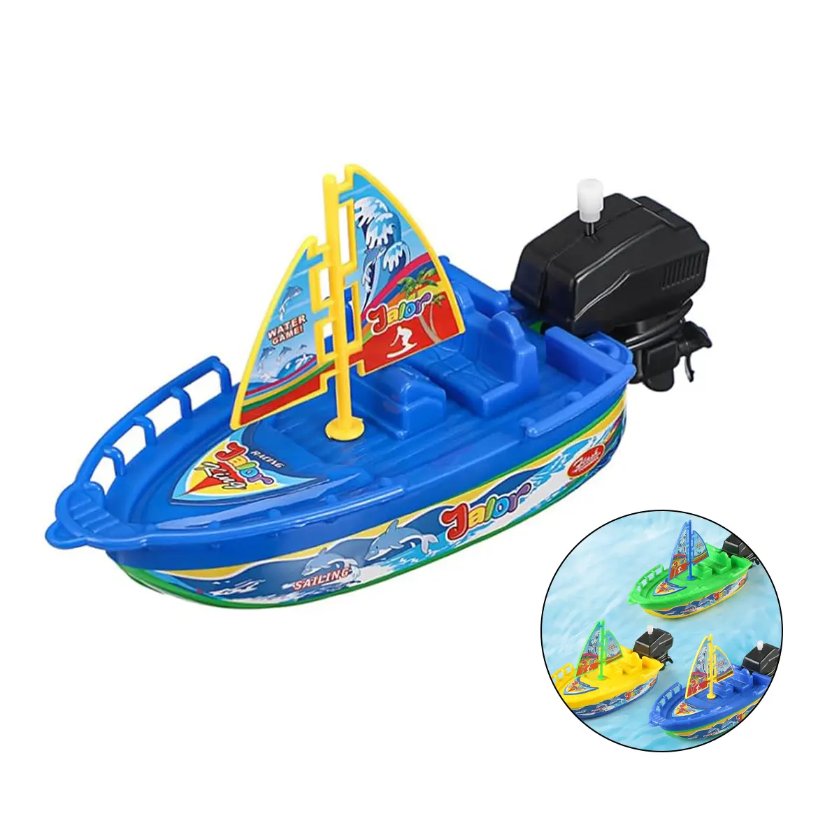 1Pc Speed Boat Ship Wind Up Toy Float In Water Kid Toys Classic Clockwork Toys Winter Shower Bath Toy For Children Boys Toys