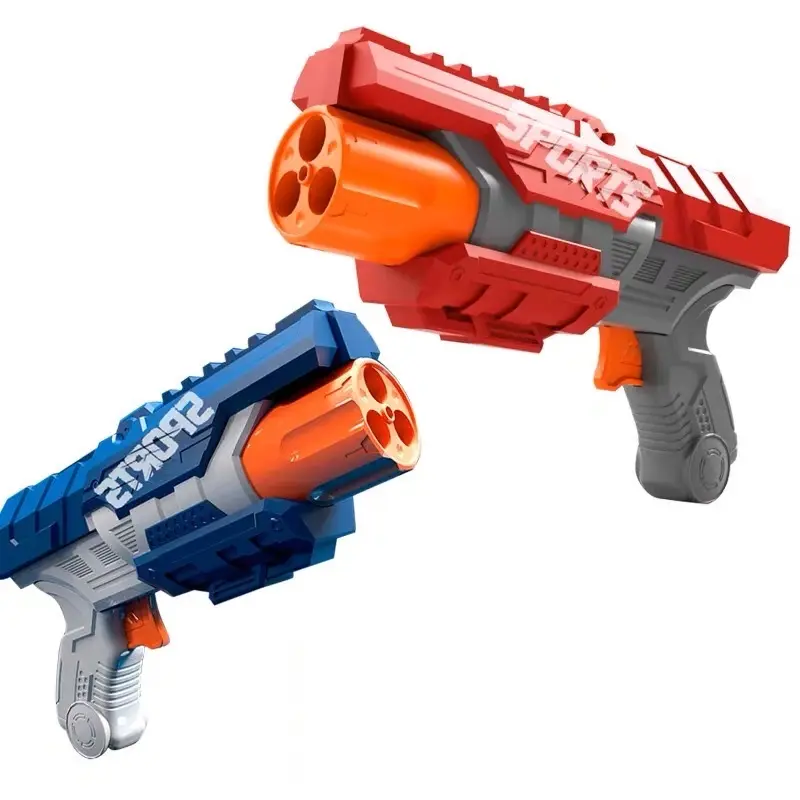 Soft Bullet Gun Mainan Tembak Anak Tembak Mainan Soft Bullets Toy Airsoft Kids Toy Hollow Hole Foam Head Soft Bullet 2