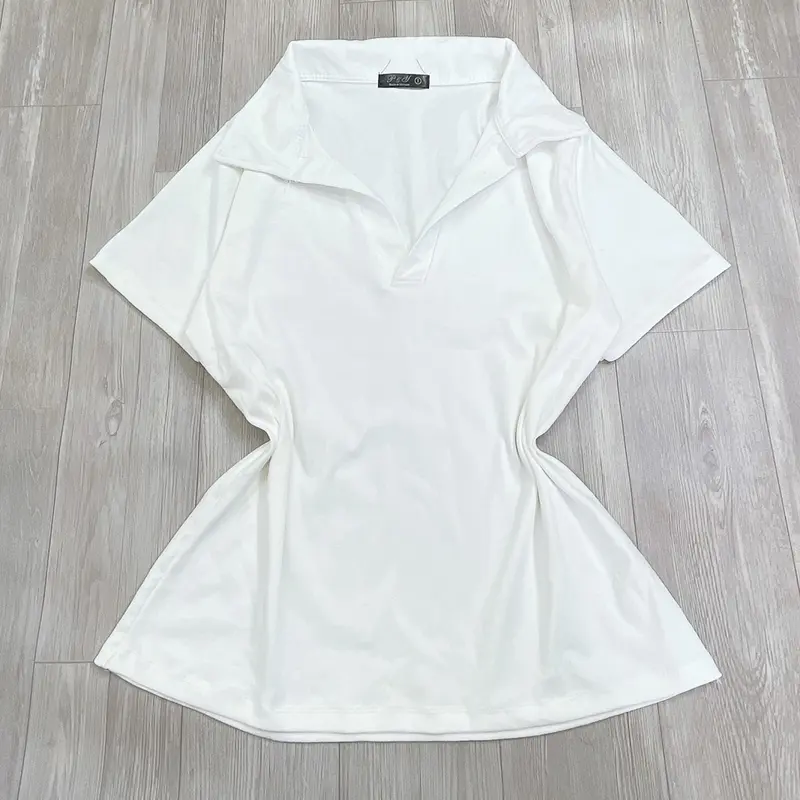 Áo thun polo bigsizeconho dáng qua rốn vải borip mã ACB 6