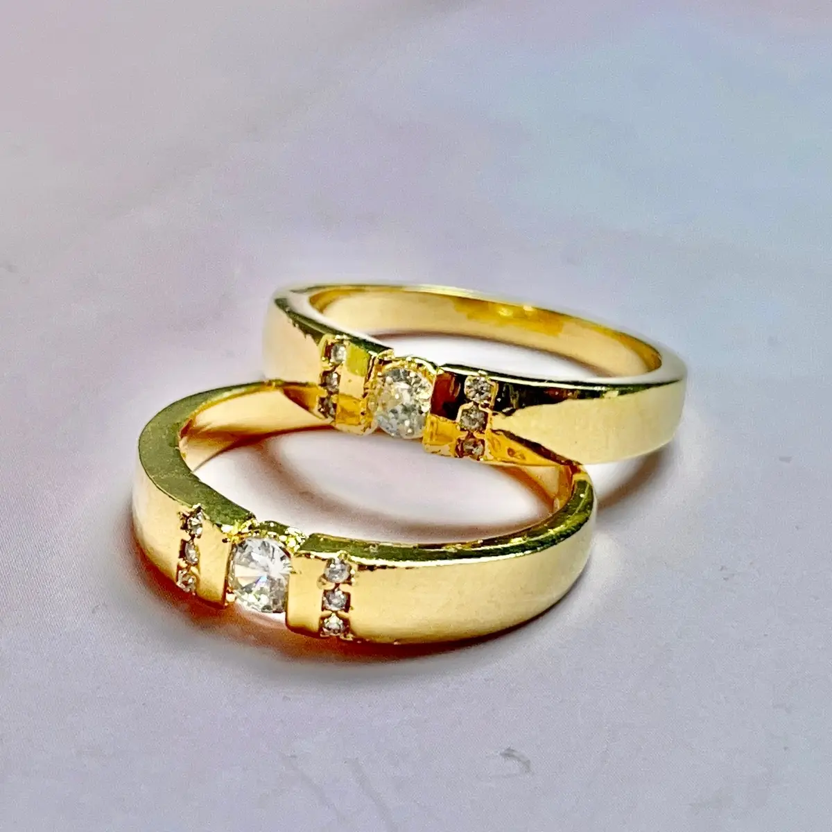 Nhẫn cặp tình yêu vĩnh cửu- bền màu sang trong